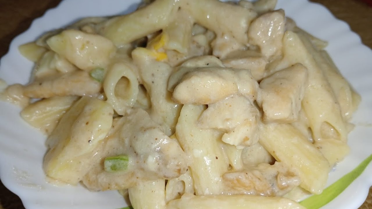 Chicken Alfredo Pasta| White sauce pasta |Pasta recipe