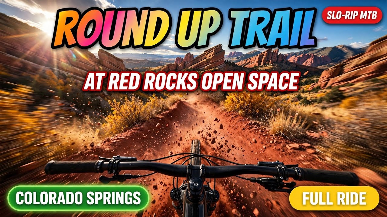Круговой маршрут в Red Rocks Open Space, Колорадо-Спрингс