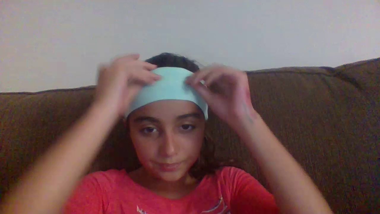 Blindfolded kissing challenge