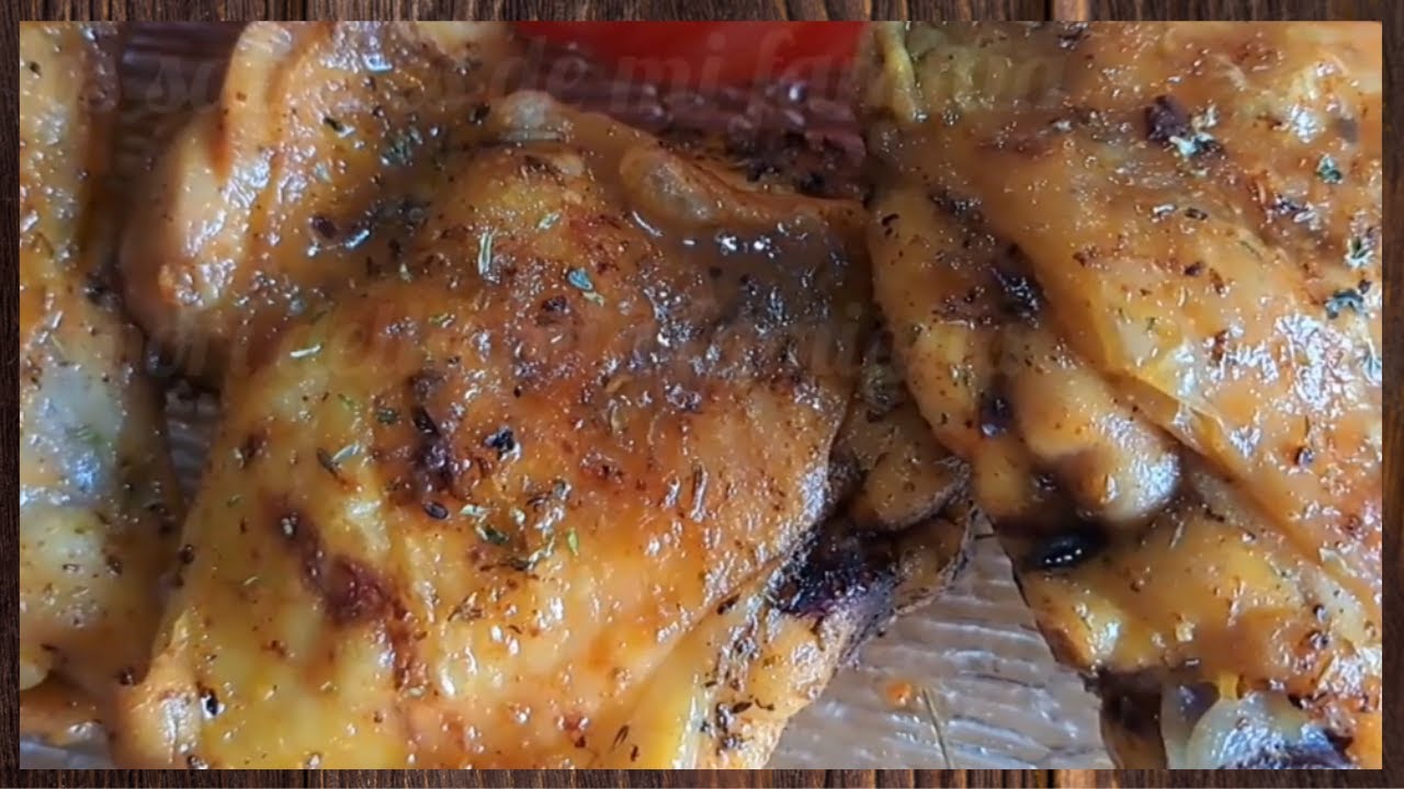 «ХРУСТЯЩИЕ» КУРИНЫЕ БЕДРА ЗАПЕЧЕННЫЕ