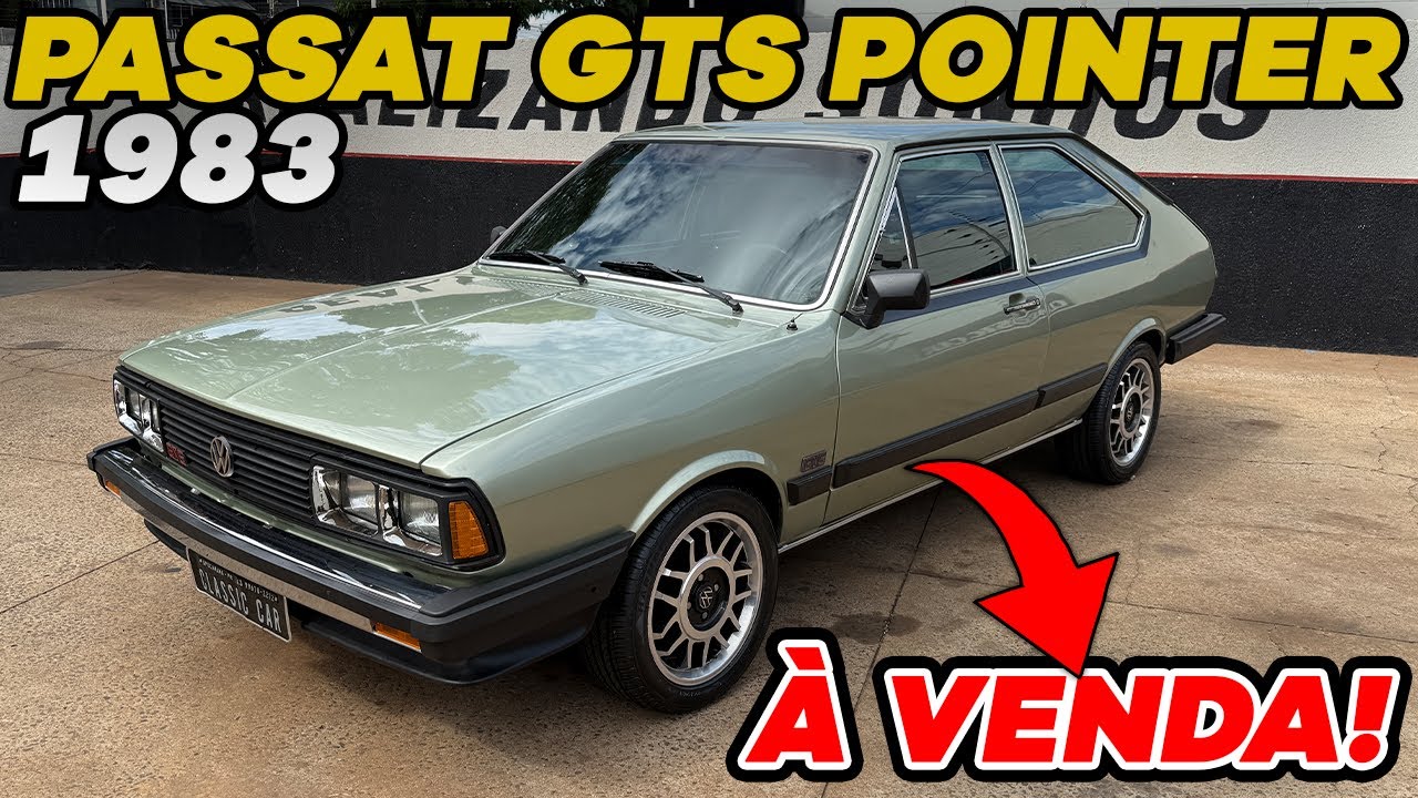 PASSAT GTS POINTER 1983 * À VENDA *