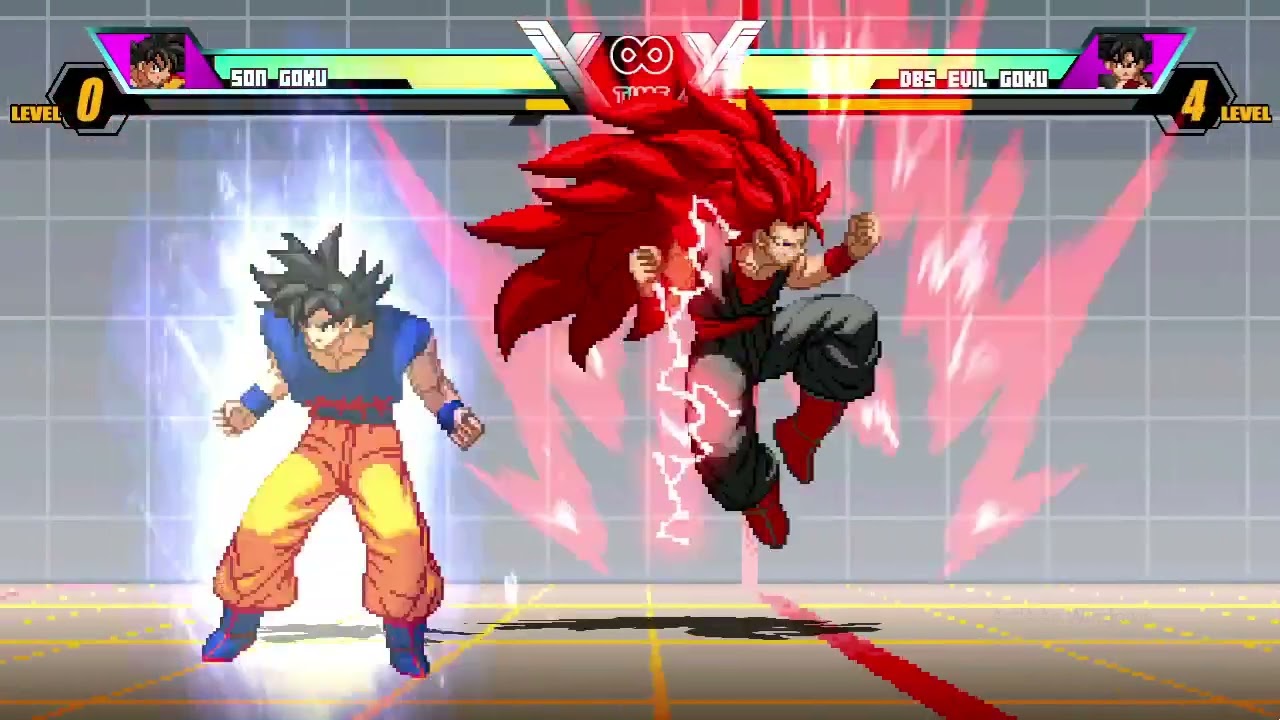 Goku vs Evil Goku | Light vs Darkness | Jump Force Mugen V6 Showdown