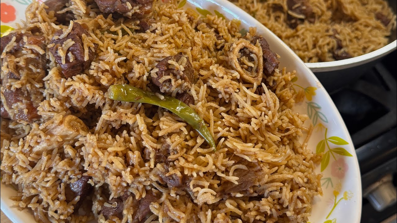 My Mothers Homemade Lamb Yakhni Pulao Recipe | Food by Laila