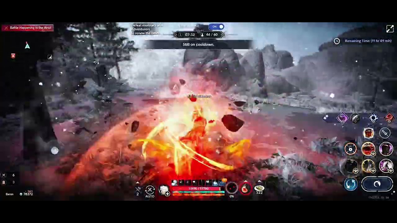 BDM gameplay: Jade Starlight forest 1 NIGHTMARE ❄️ | #berserker class🗡️ #pvp #pk #blackdesertmobile