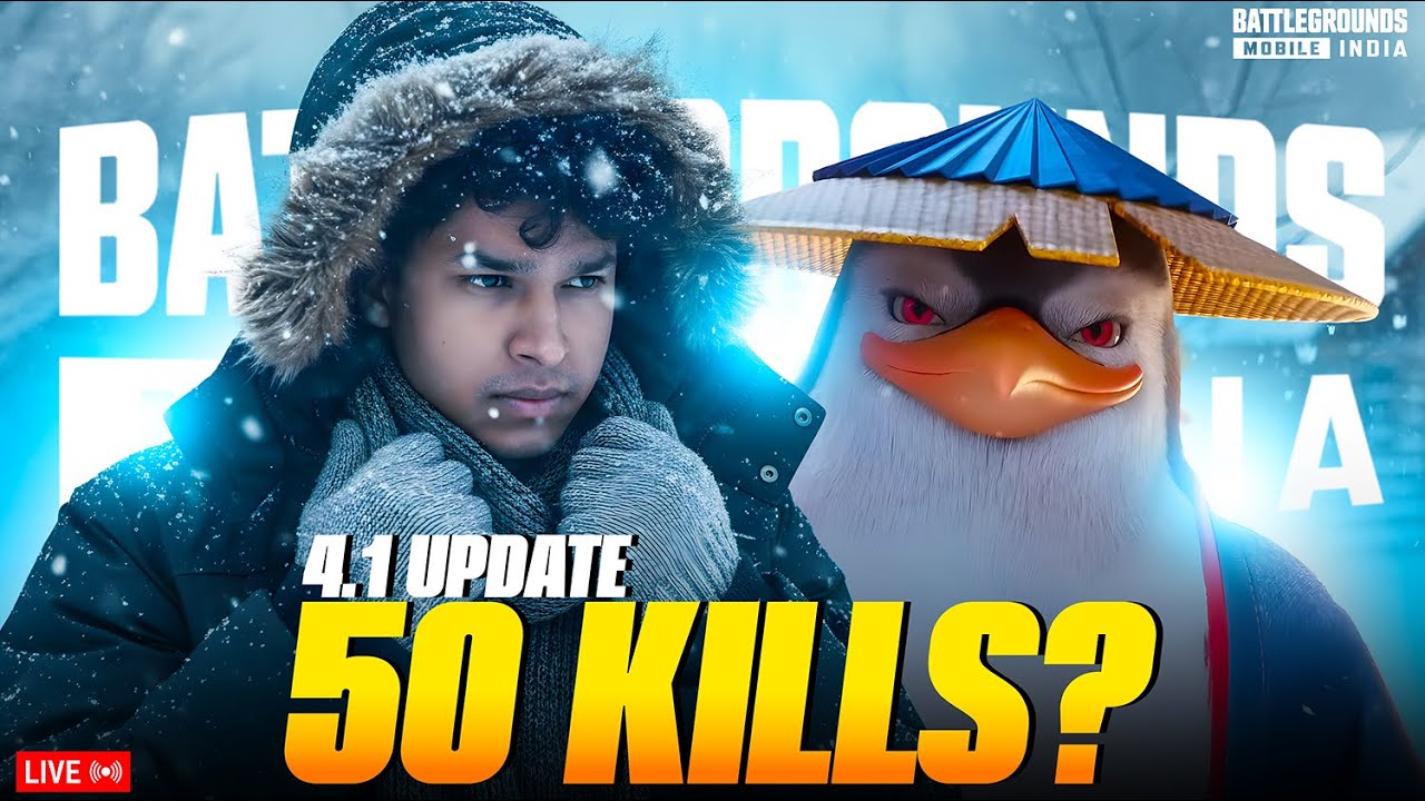 50 KILLS? 4.1 UPDATE BGMI | BGMI NEW UPDATE 3.9 ☠️SAMSUNG,A3,A5,A6,A7,J2,J5,J7,S5,S7,S9,A10,