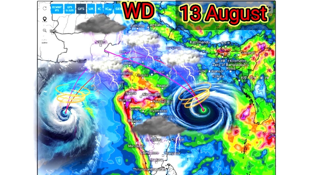 All India Weather Forecast Next 15 Days Monsoon Weather System Track Direction Update ⚠️