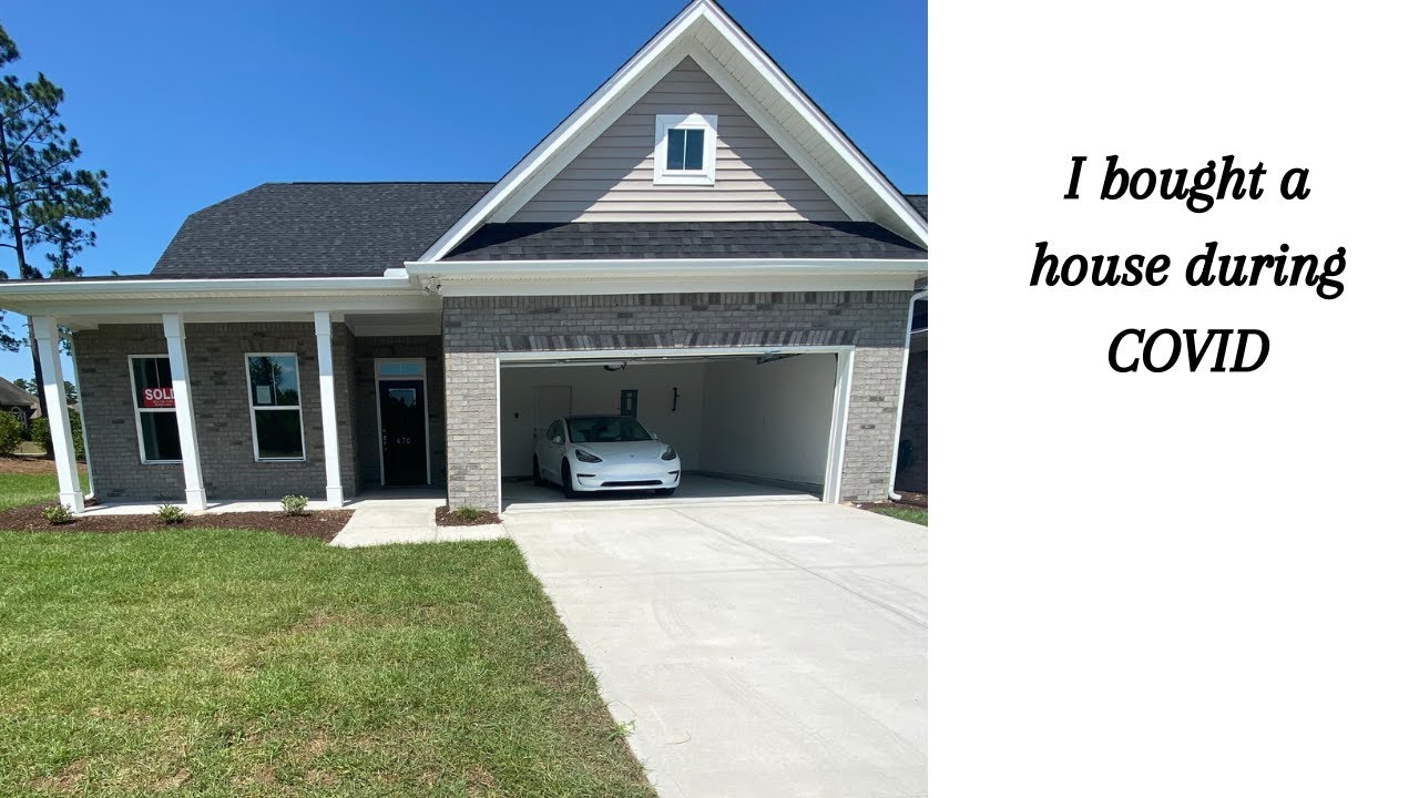 I bought a house!!! New Construction empty house tour/My First House
