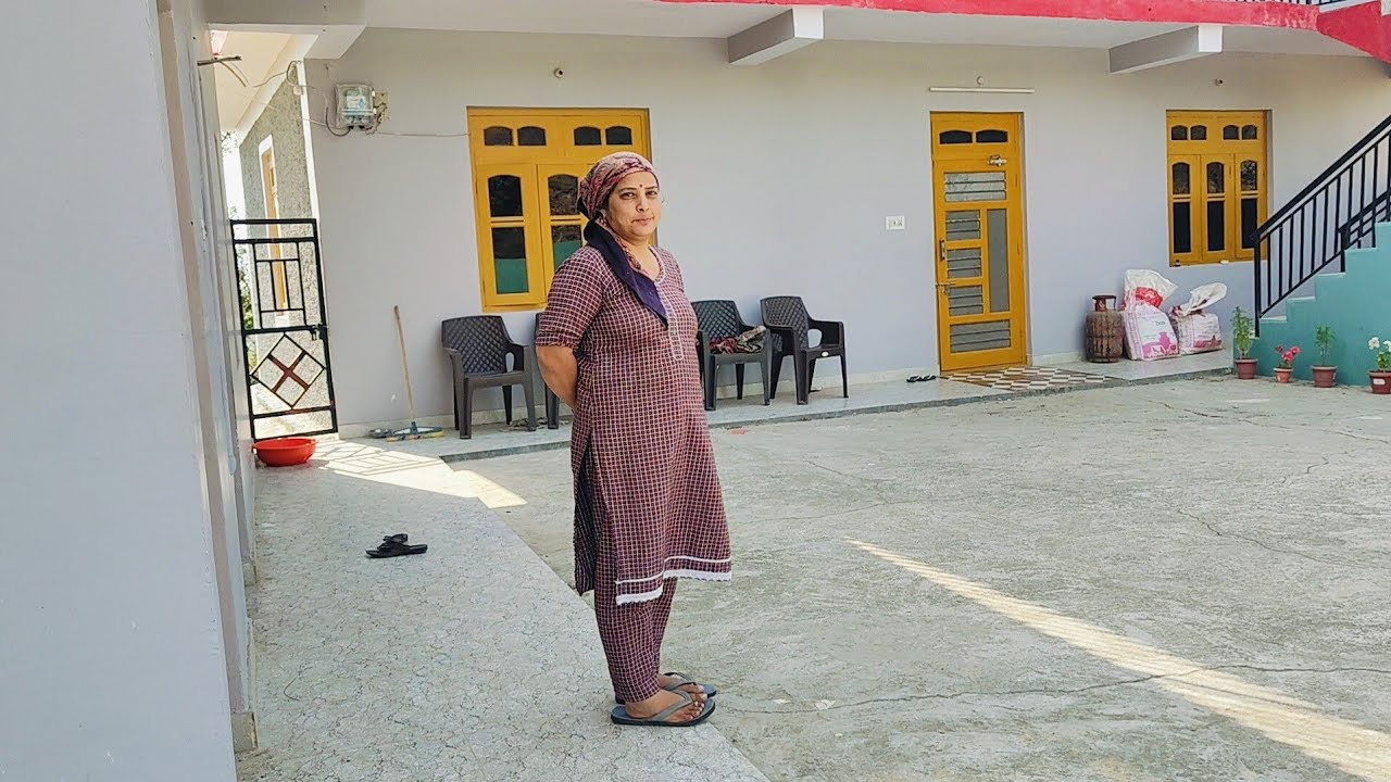 Home Tour🏘️मेरी दोस्त का पहाड़ों में बना खुला डुला घर👍क्यों जाना पड़ा इतनी दूर