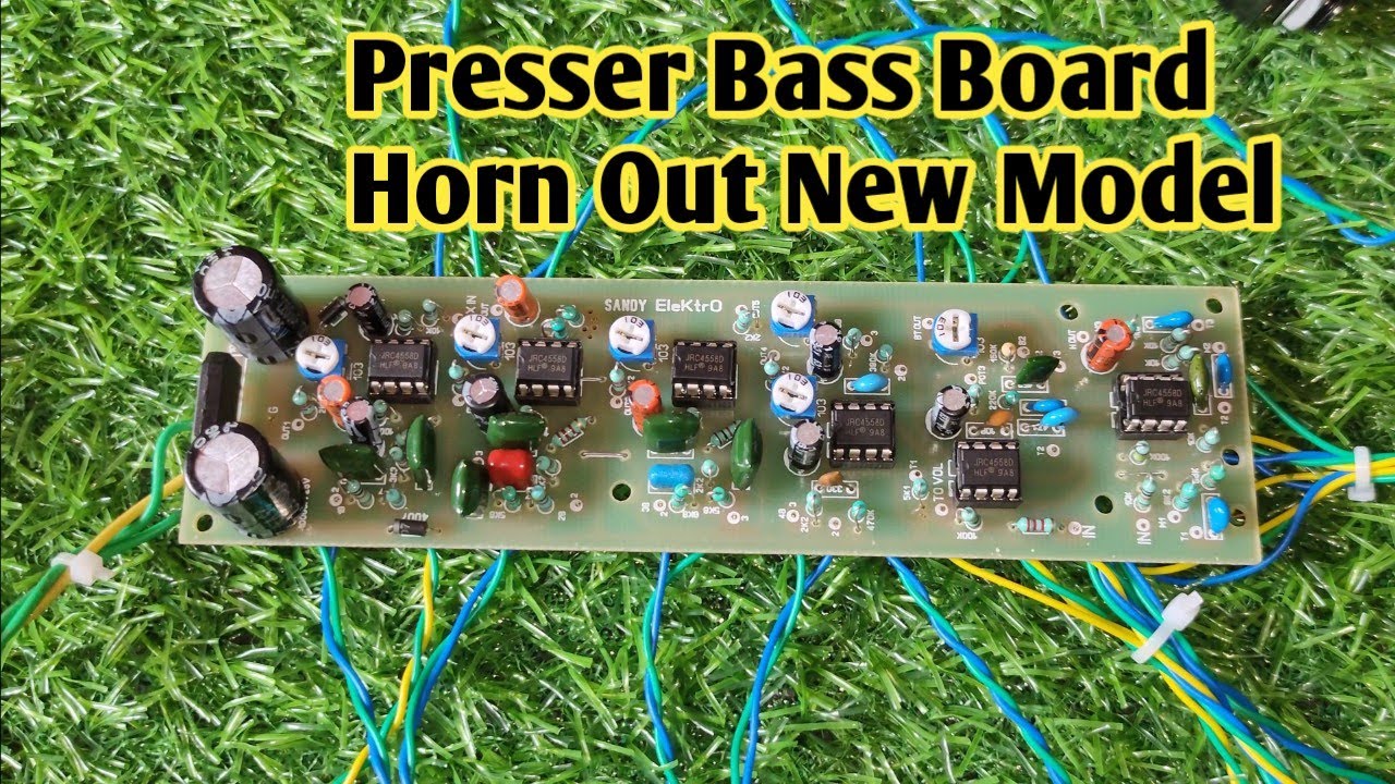 Presser Bass Board Horn Out New Model