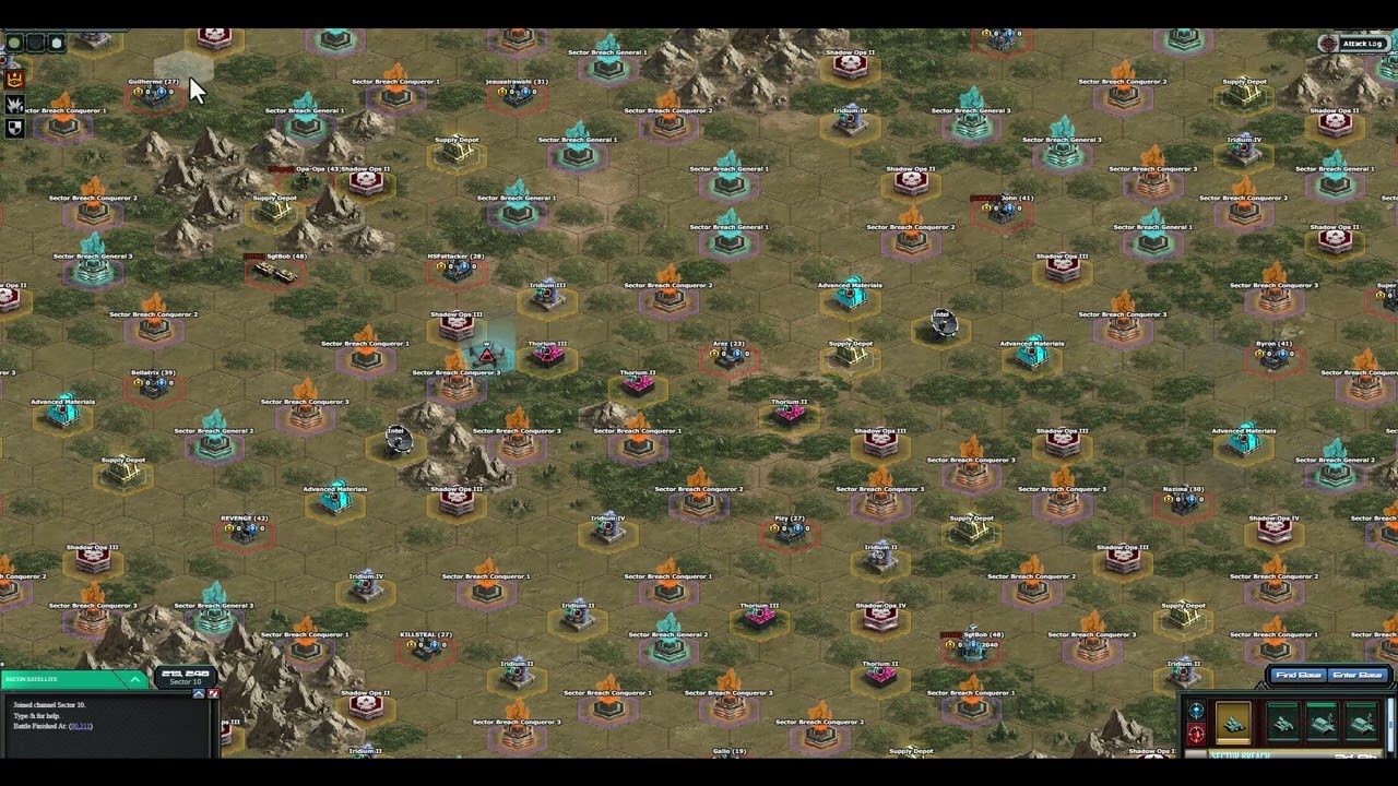 Thorium II & III with goliaths and orbiters