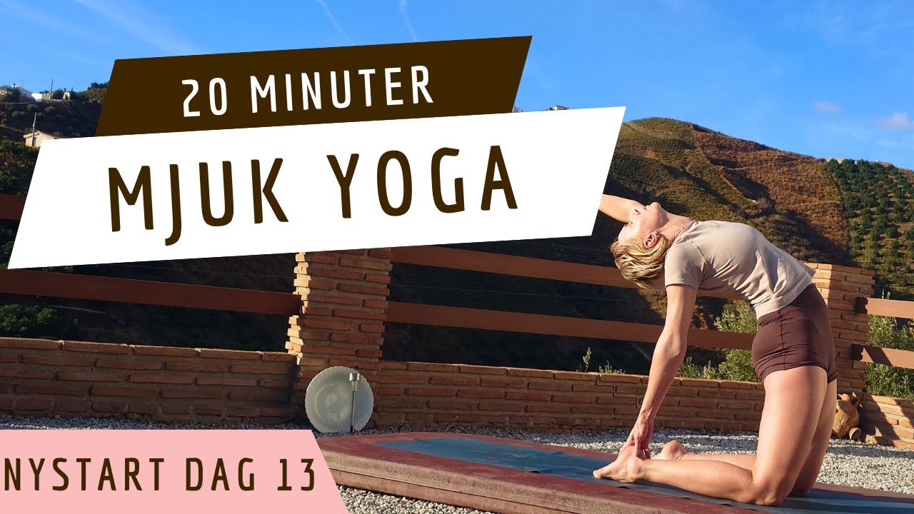 20 min MJUK YOGA för ny energi. DAG 13 NYSTART 2026. Morgonyoga för nybörjare & vana.