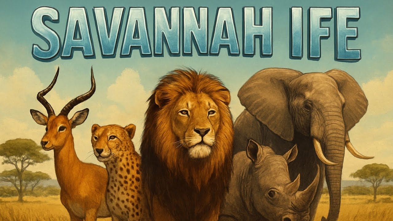 🦌🐆🦁🦏🐘If I die, I will turn into the animal they killed me with.[SAVANNAH LIFE]