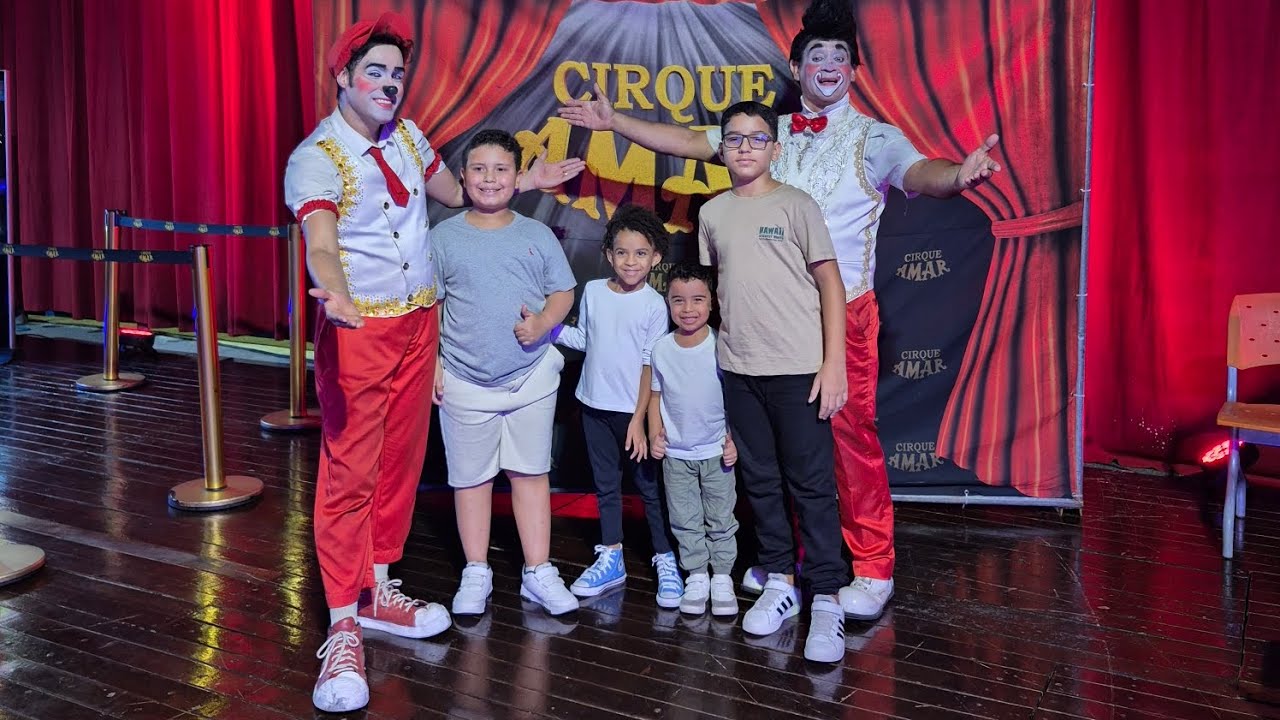 Fomos no Cirque Amar