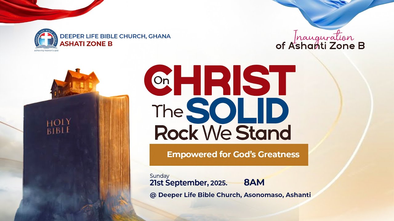 Inauguration of Ashanti Zone B || Deeper Life Bible Church,  Asonomaso, Ashanti Region