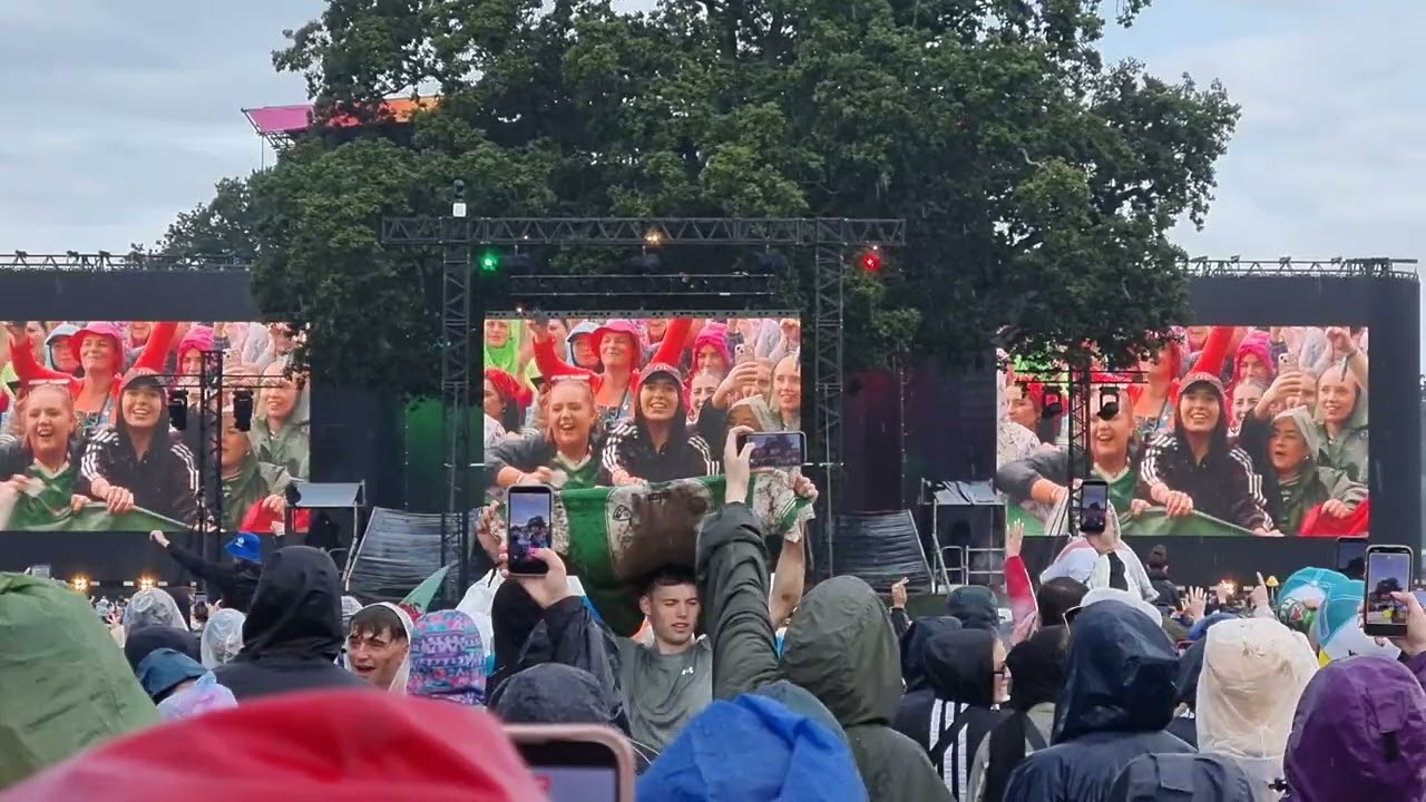 The Saw Doctors and the Mayo All Ireland Champions team at Electric Picnic 2026 Stradbally Ireland