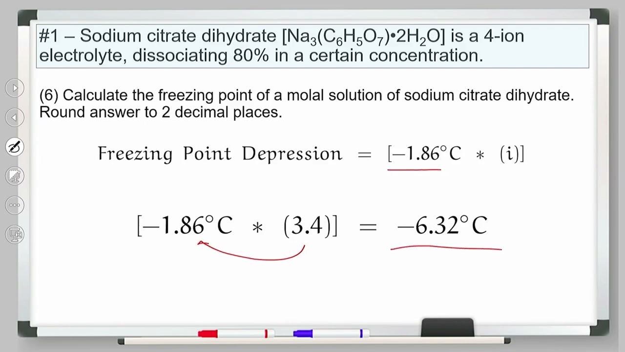Isotonic & Buffer Solutions Part 01 - Osmosis, Isotonicity, Freezing Point Depression & E-values