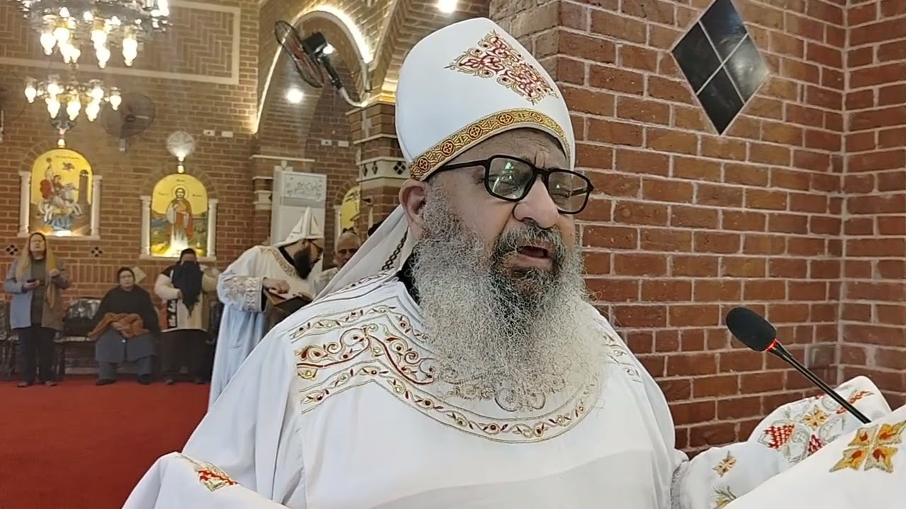 جزء من قداس سنويه المتنيح القمص بولا رزق ال ١٣