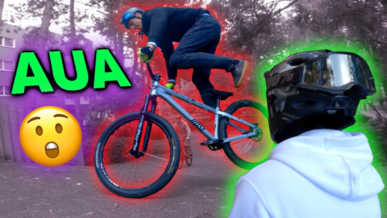 WTF! Lukas Knopf knockt mich mit seinem HINTERRAD aus!?