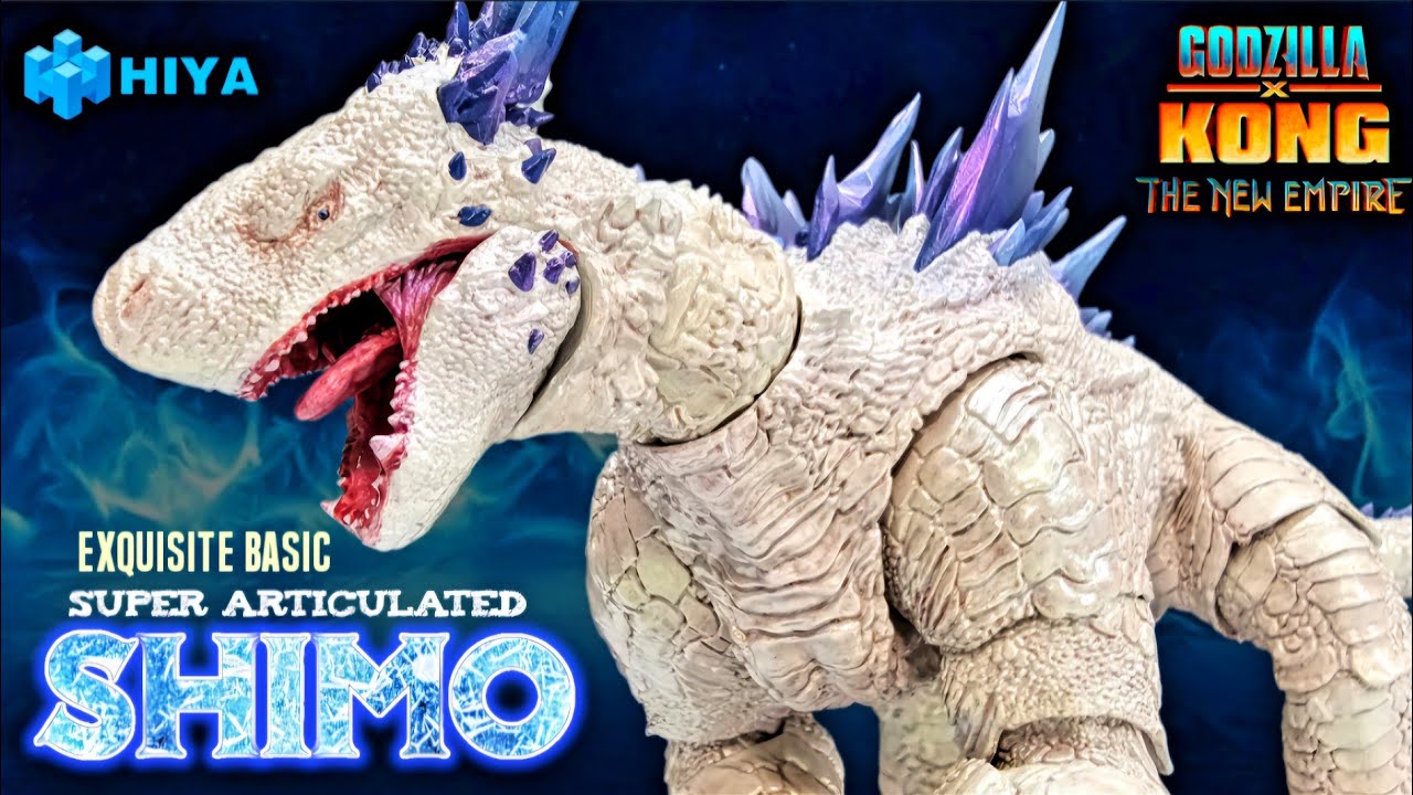 BEST SHIMO EVER! Hiya Toys EXQUISITE BASIC super articulated Shimo Review!!! Godzilla X Kong!!!