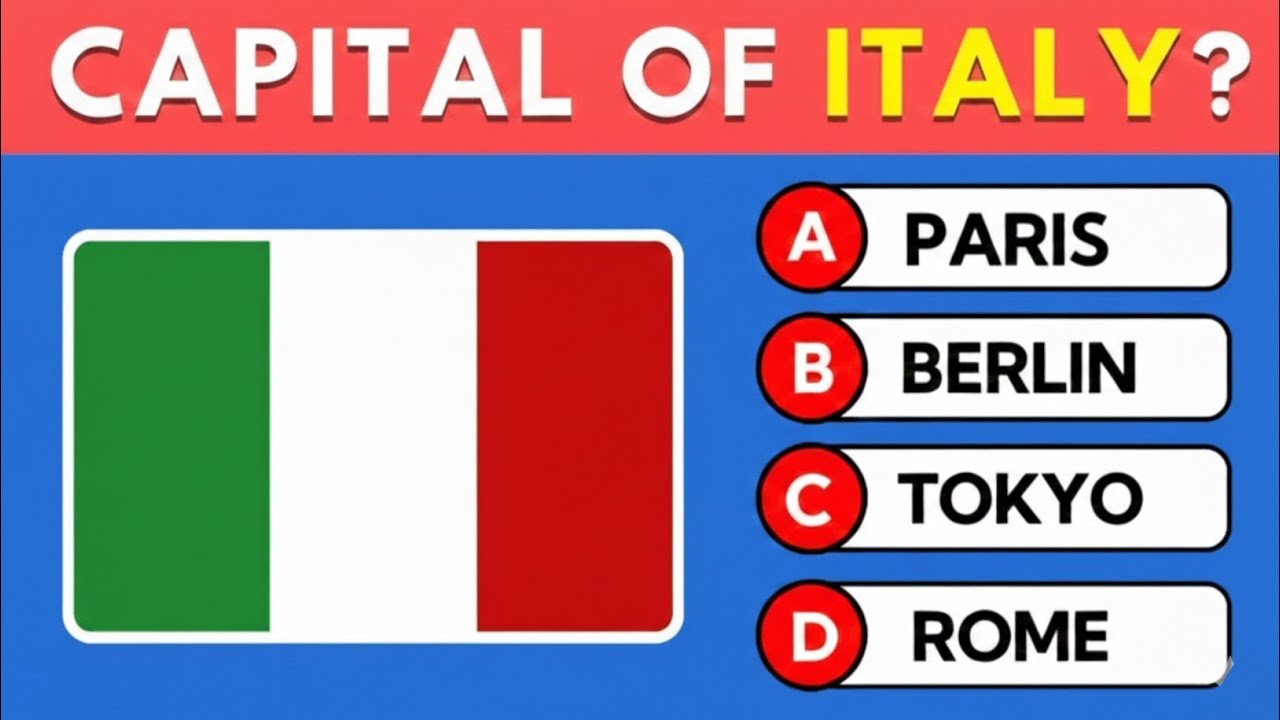 Only Geniuses Can Guess These Capital Cities..? 🤯 | 15 Questions Quiz