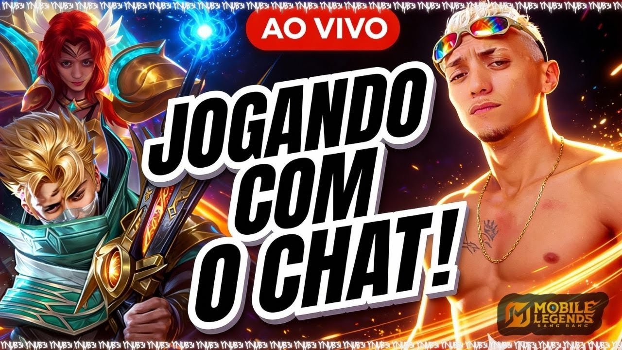 🔥LIVE #16 – SUBINDO ELO SEM PARAR! | Mobile Legends Bang Bang AO VIVO
