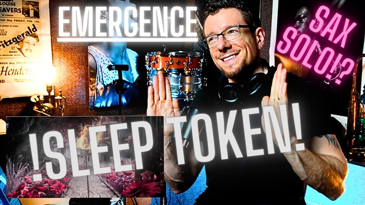 -ДЖАЗОВЫЙ БАРАБАНЩИК РЕАКЦИЯ НА ПОЯВЛЕНИЕ SLEEP TOKEN -!?СОЛО НА САКСОФОНАХ!?-