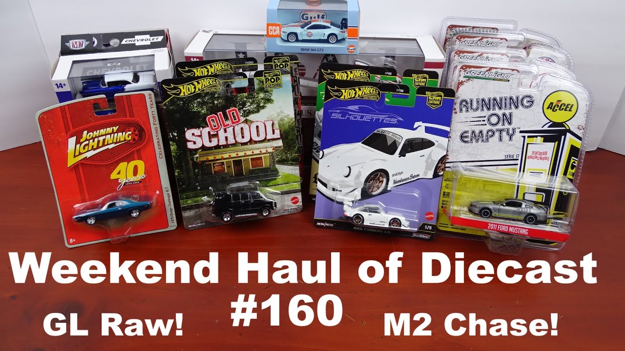 Weekend Haul of Diecast #160 Hot Wheels, GreenLight, M2 Machines, Johnny Lightning, CCA