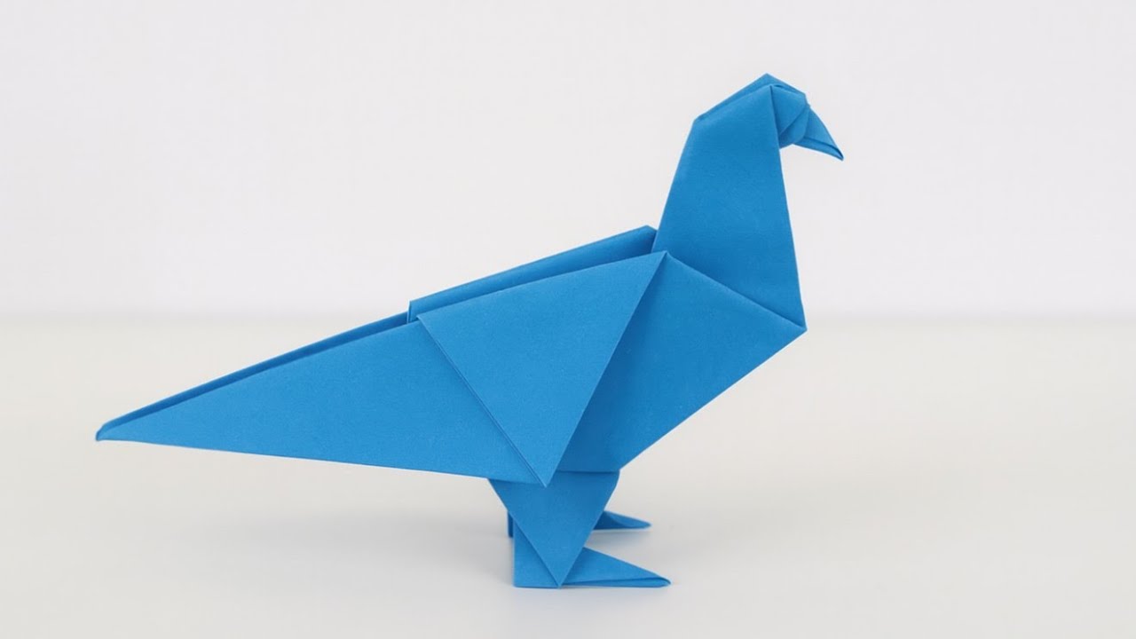 Origami: Pombo - Instruções em Português BR