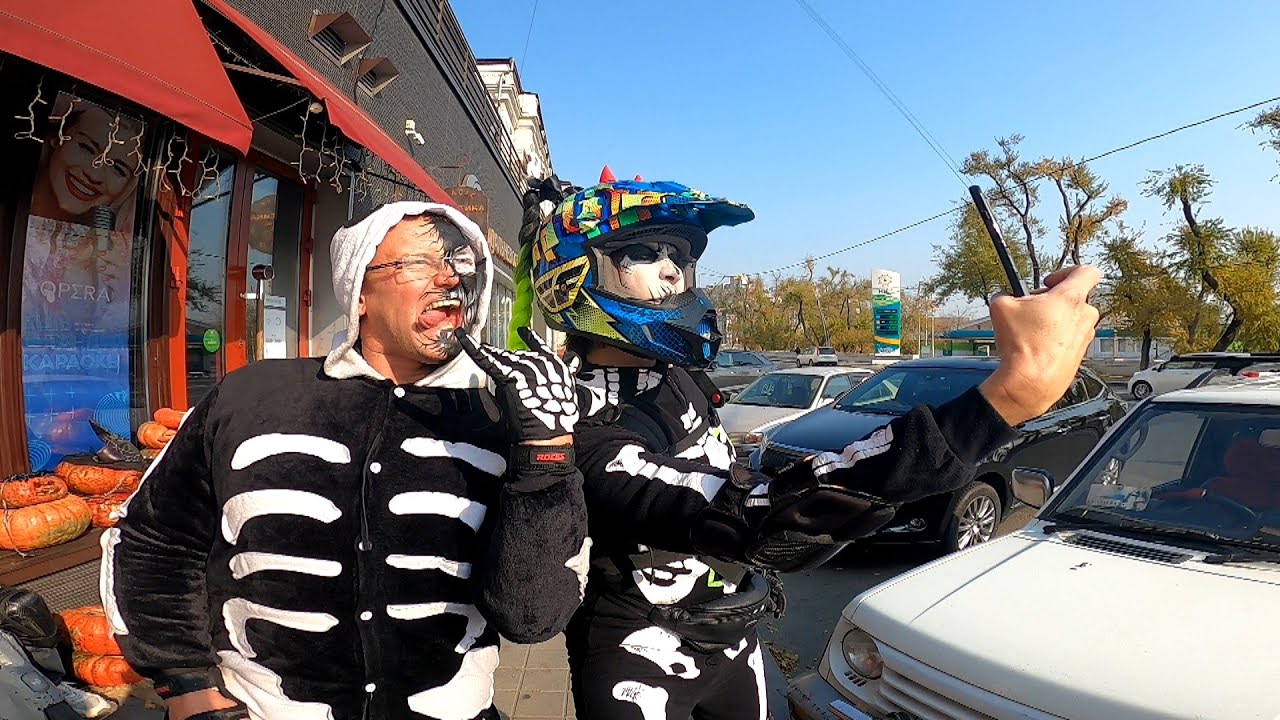 HALLOWEEN ON MONO WHEELS IN VLADIVOSTOK - ХЭЛЛОУИН НА МОНО КОЛЕСАХ ВО ВЛАДИВОСТОКЕ