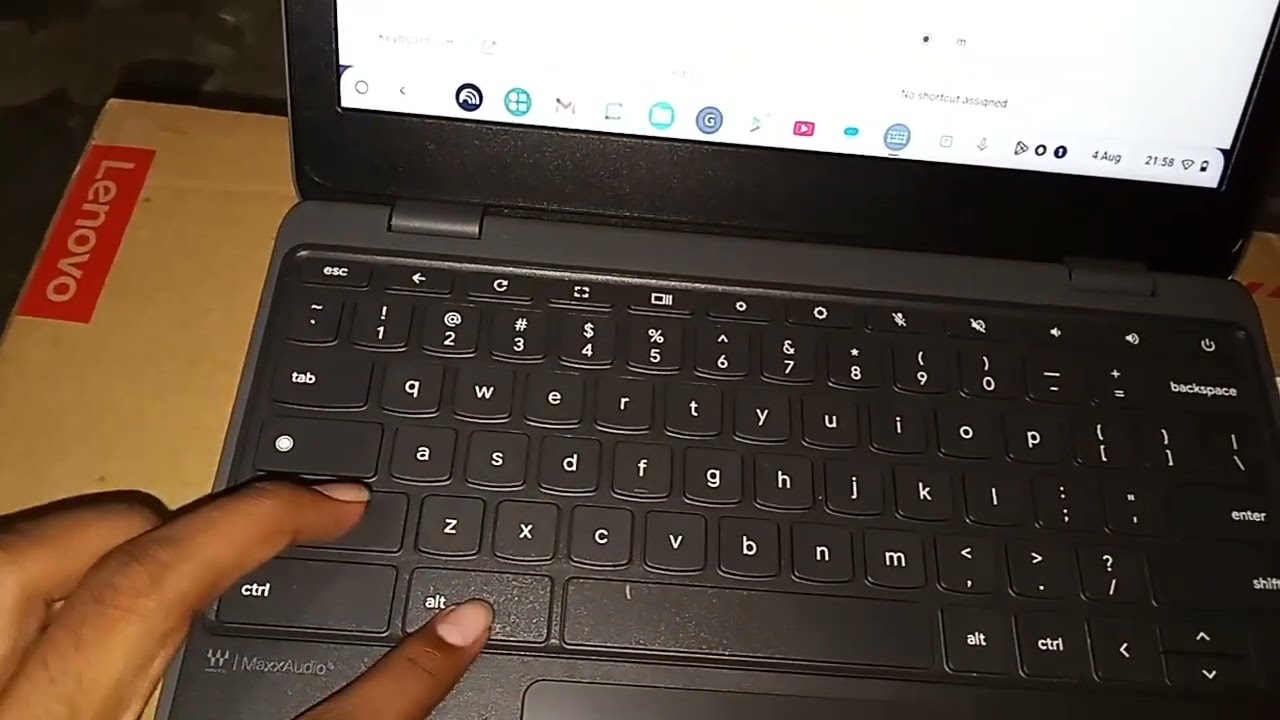 Lenovo 100e Chromebook Unboxing 🤫 😍 Hidden feature unlock #lenovo #trending #trendingvideo 