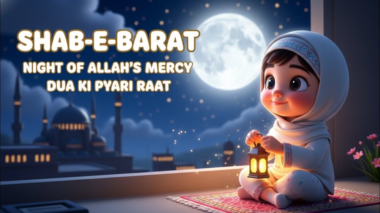 Shab-e-Barat- Dua Ki Pyari Raat  | Beautiful Islamic Learning for Kids l Forgiveness & Allah’s Mercy