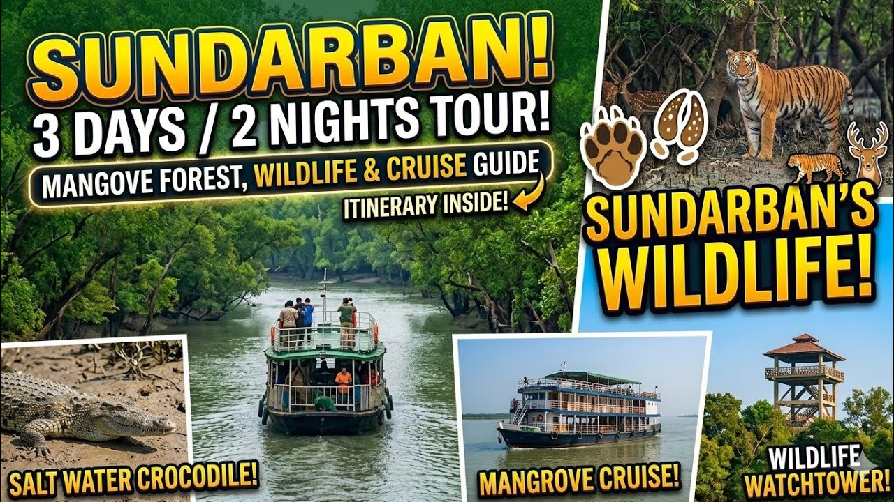 Sundarban Tour Guide | 2 Night 3 Days Sundarban Tour Package | Sundarban Tour Package | #sundarban