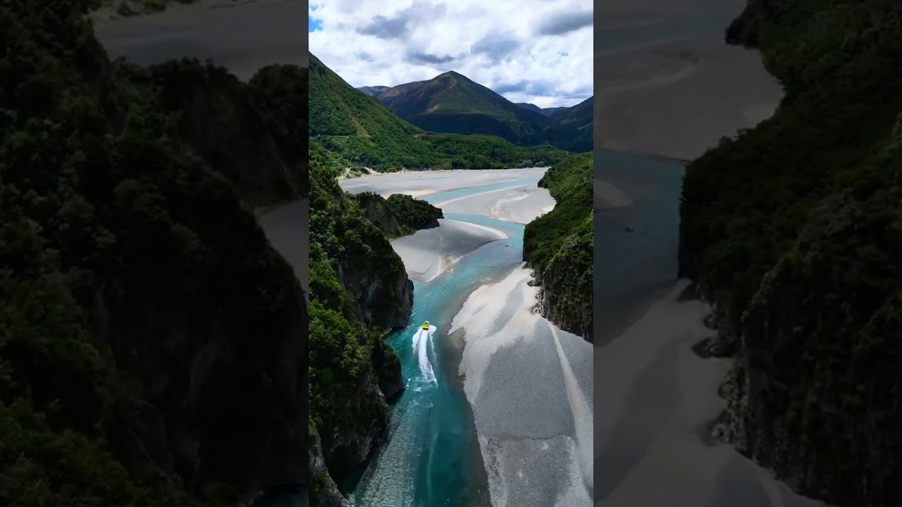 📍 Waimakariri River | New Zealand 🛸 Ringas 🛳 Cruise Line #alpinejetthrills #CruiseNorwegian