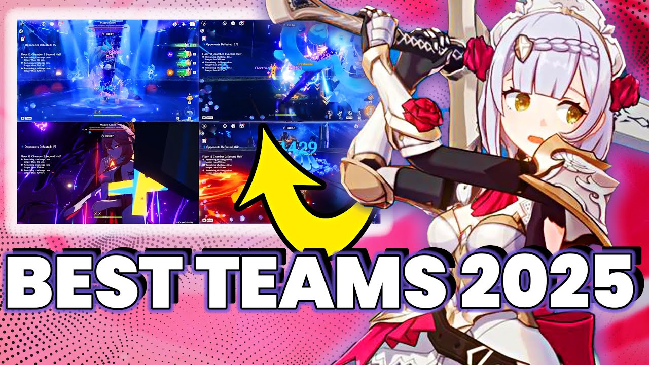 My Favorite Noelle Teams in 2025 to sweep time away with! 🛡️