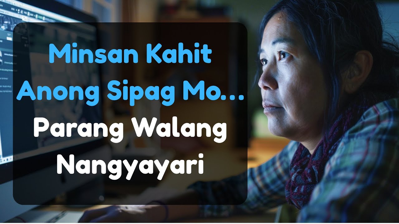 Minsan Kahit Anong Sipag Mo… Parang Walang Nangyayari