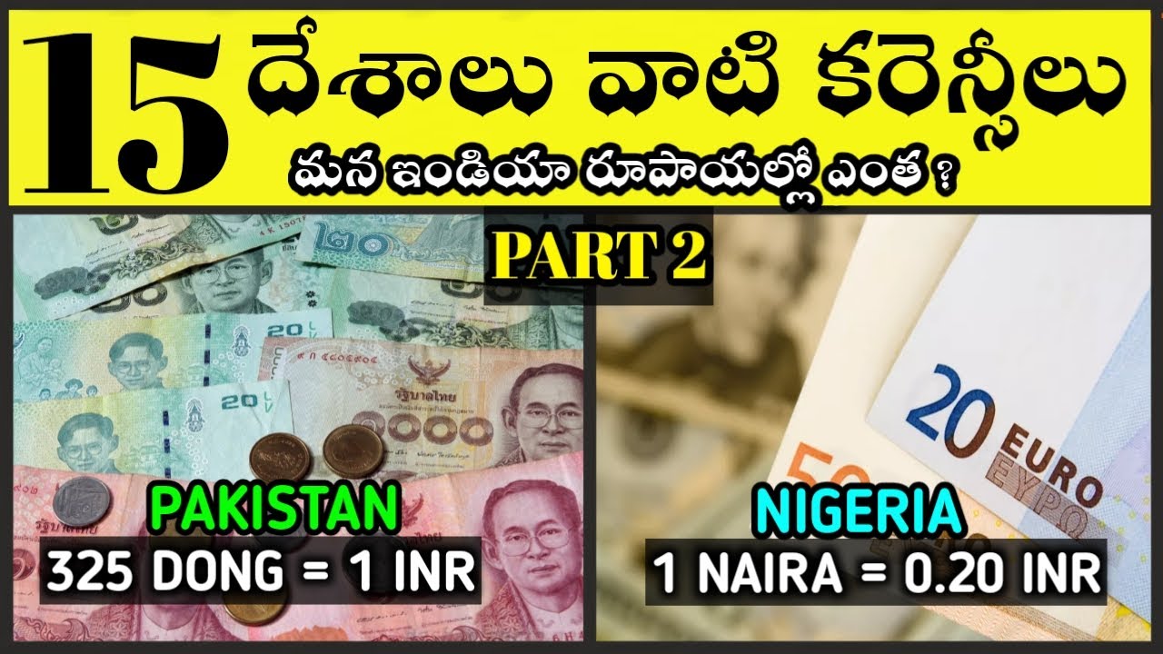 Indian currency value in other countries |Indian rupee compared with other countries | by Madhu Fact