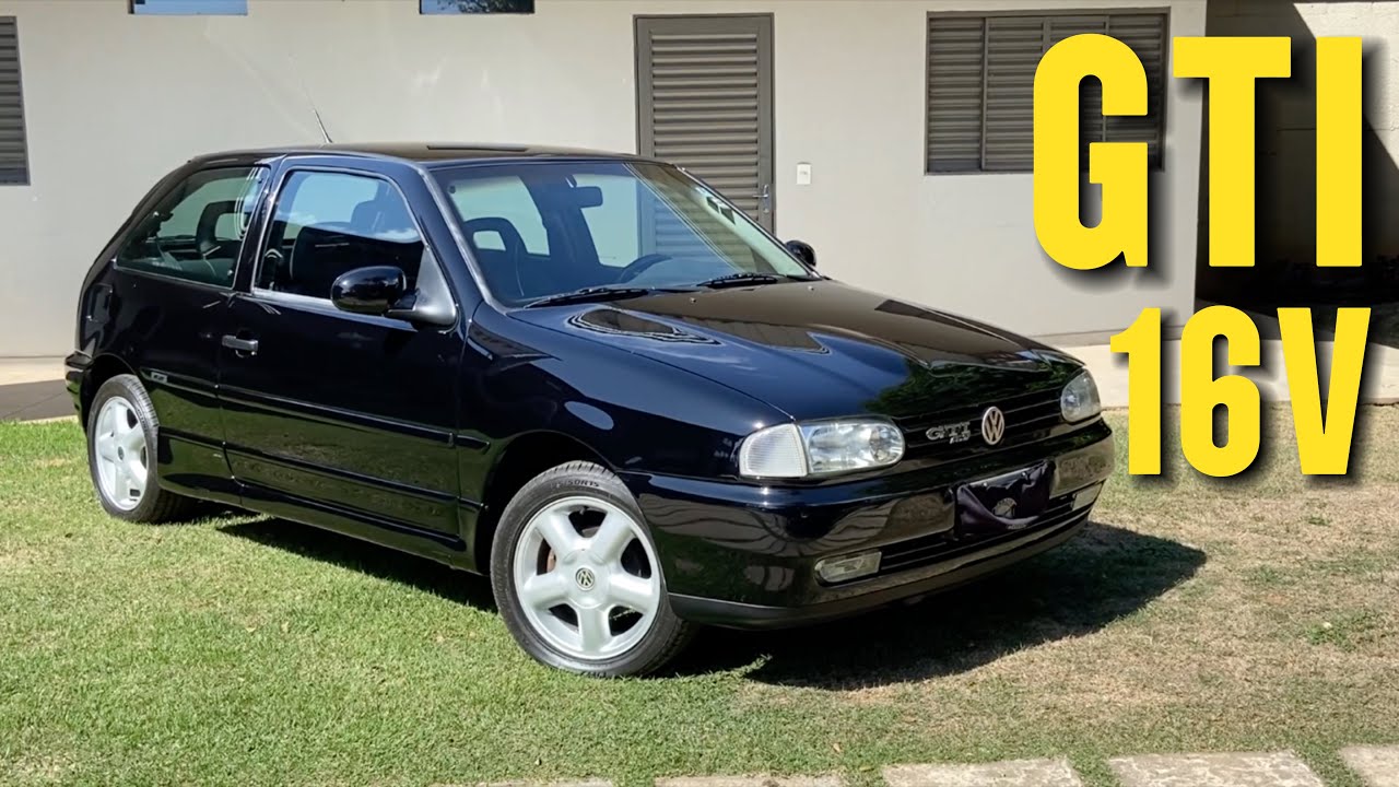 GOL GTI 16V: um hot hatch nacional dos anos 90