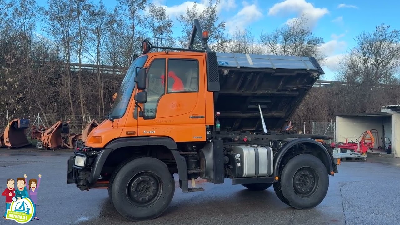 Dreiseitenkipper Mercedes Benz Unimog U400 - 2C203-2-2/09003