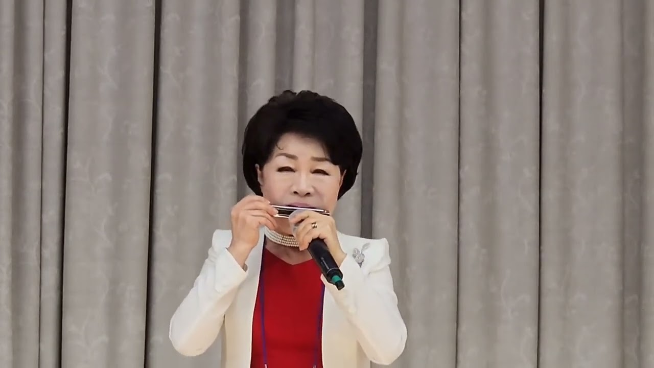 한지희 하모니카 연주(체리핑크 맘보)파란천사 워크숍에서