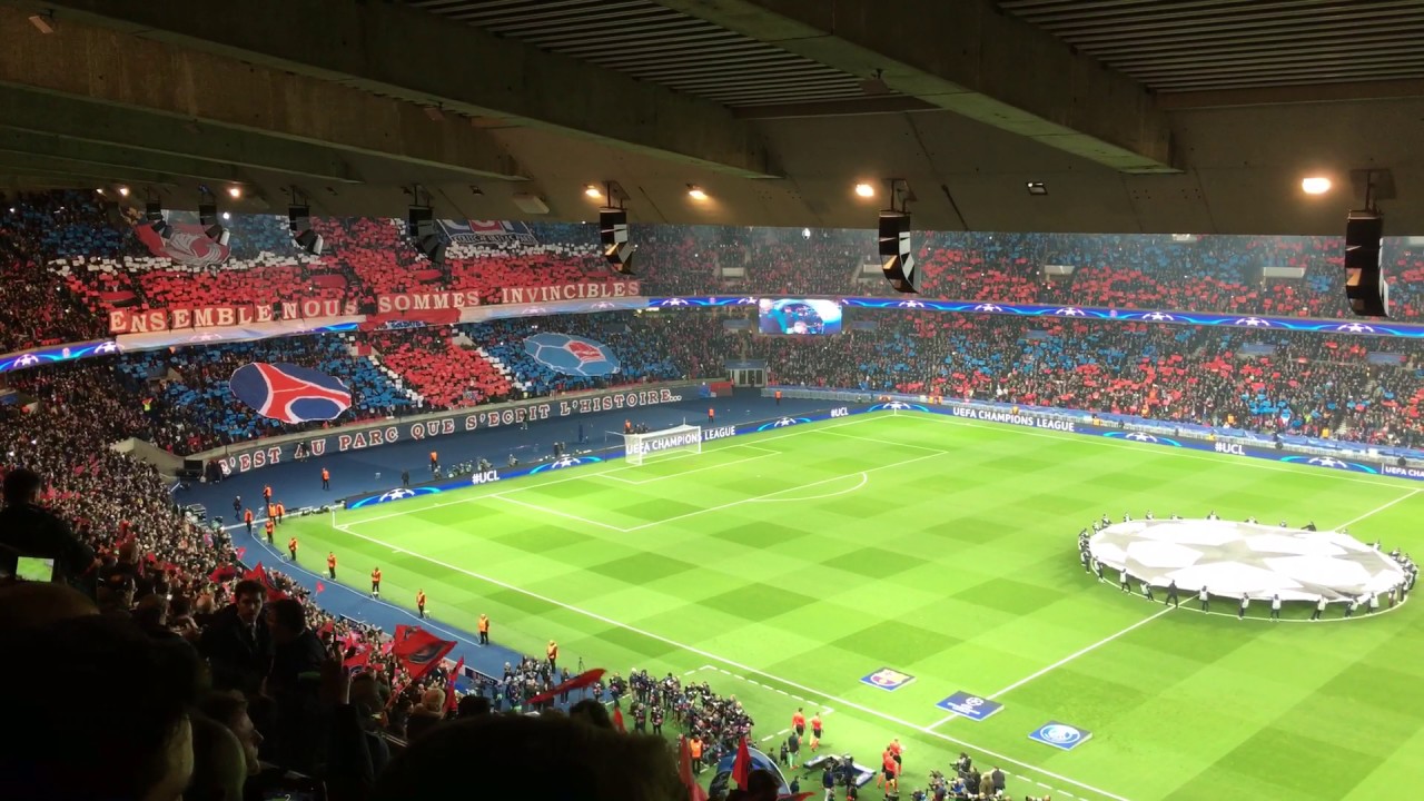 Champions League Hymn: PSG vs. FC Barcelona