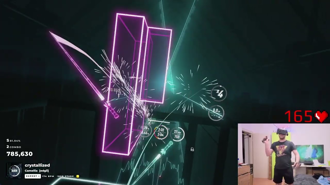 [Beat Saber] crystallized - Camellia [edgii] (Expert+)