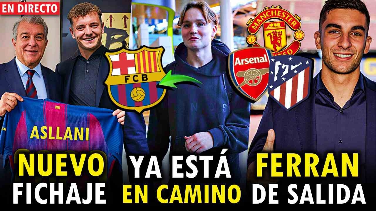 &iexcl;ES OFICIAL! &iexcl;DOS FICHAJES CONFIRMADOS! &iquest;FERRAN SE VA &iexcl;NOTICIAS DEL BARCELONA!