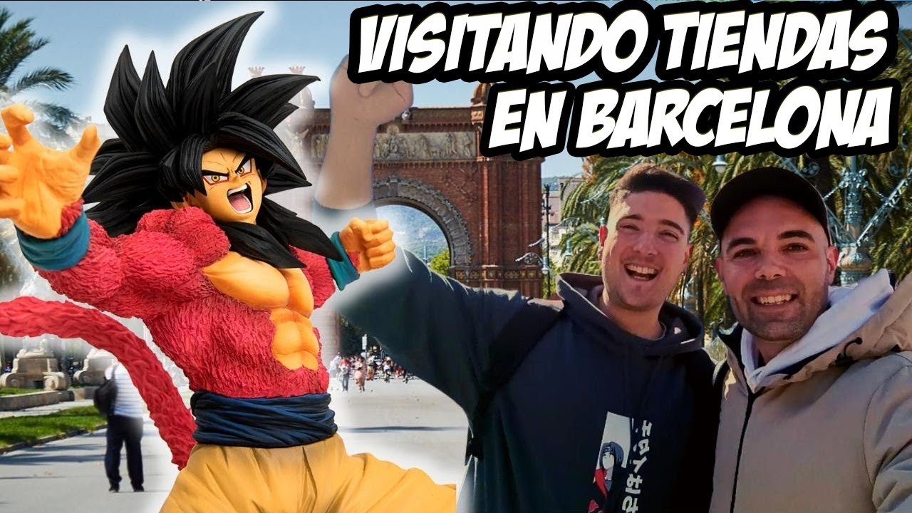 Visitando tiendas de figuras en Barcelona ( con David Sensei ).