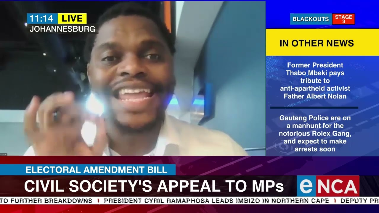 Electoral Amendment Bill | Civil society's appeal to MPs