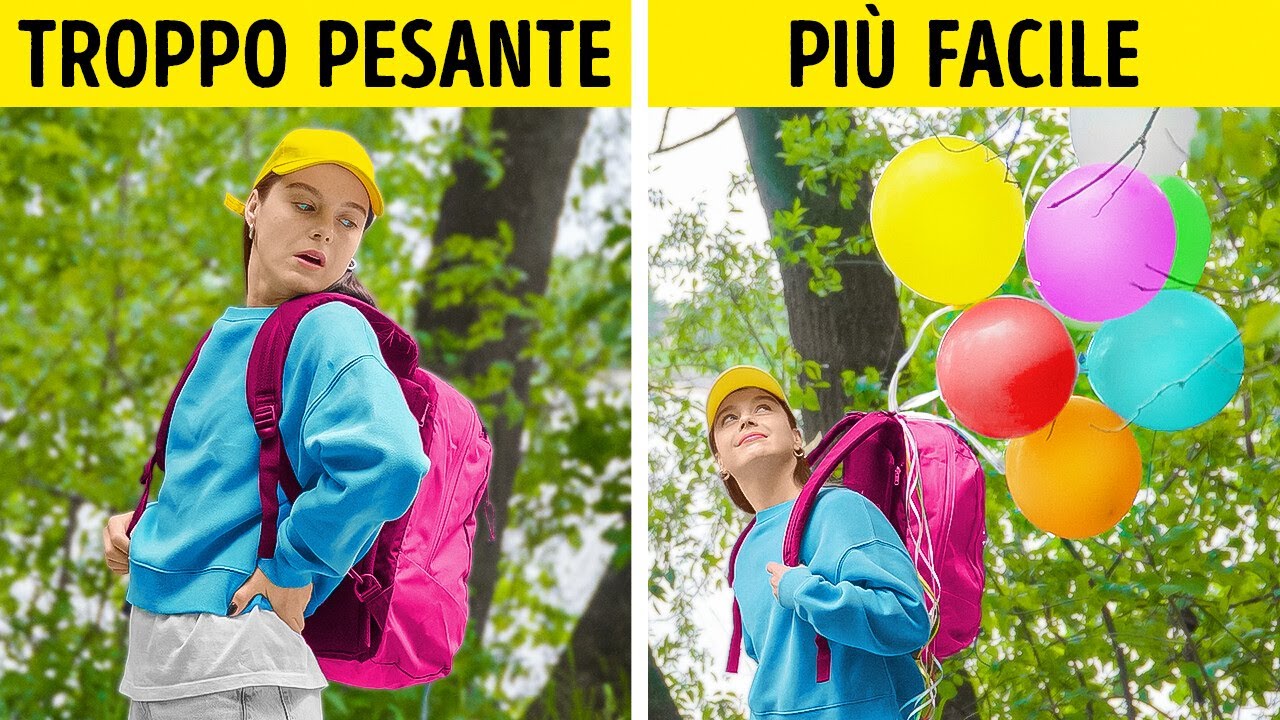 GENIALI SEGRETI DEL CAMPEGGIO 🏕️ SOPRAVVIVERE OVUNQUE CON QUESTI TRUCCHI! 🌄🛶