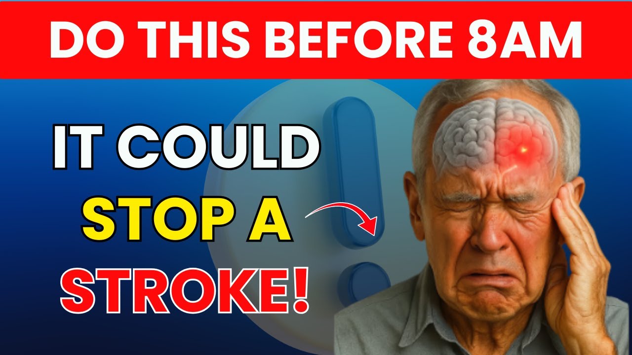 Seniors: 1 Morning Habit to Slash Stroke Risk by 50%! | Senior Health