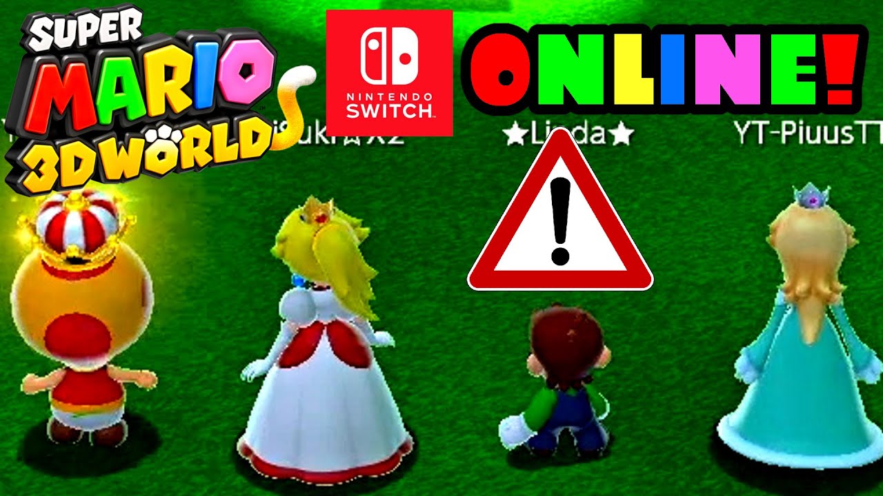 Super Mario 3D World Multiplayer Online with Friends #30