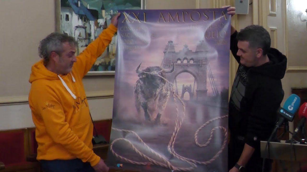 Presenten el cartell del 21è congrés del bou de corda que se celebrarà a Amposta