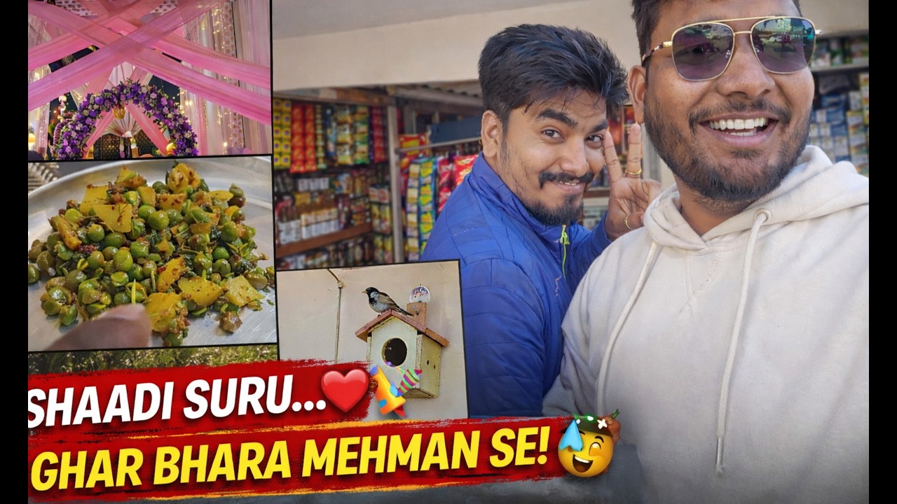 Shaadi Ki Shuruaat! 💒 Family Arrives, Khasta Run & Venue Visit | Indian Daily Vlog