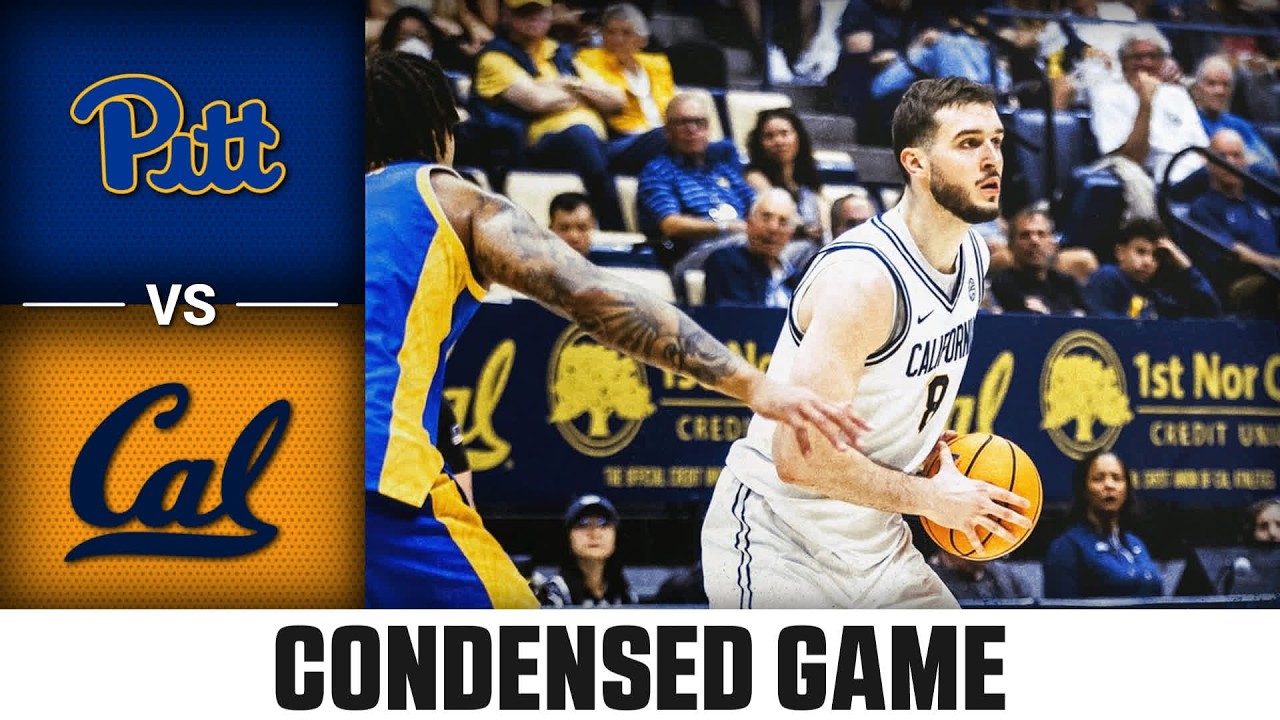 Pitt vs. Cal Condensed Game | 2025-26 ACC Men's Basketball